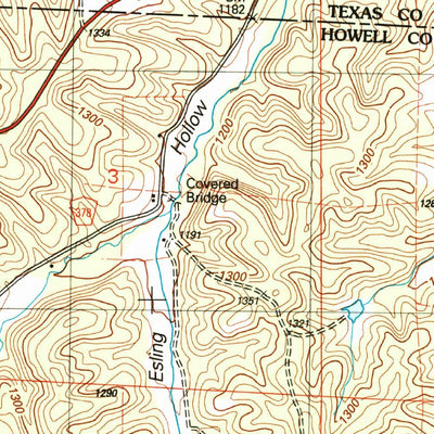United States Geological Survey Willow Springs North, MO (2004, 24000-Scale) digital map