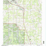 United States Geological Survey Willow Springs South, MO (2004, 24000-Scale) digital map