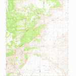 United States Geological Survey Willow Springs, UT (1968, 24000-Scale) digital map