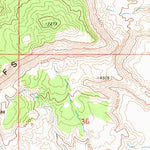United States Geological Survey Willow Springs, UT (1968, 24000-Scale) digital map