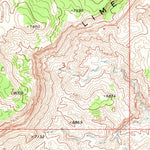 United States Geological Survey Willow Springs, UT (1968, 24000-Scale) digital map