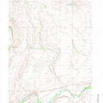 United States Geological Survey Willow Springs, WY (1969, 24000-Scale) digital map