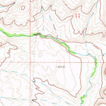 United States Geological Survey Willow Springs, WY (1969, 24000-Scale) digital map