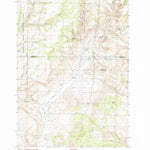 United States Geological Survey Willowcreek, OR (1987, 24000-Scale) digital map