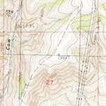 United States Geological Survey Willowcreek, OR (1987, 24000-Scale) digital map