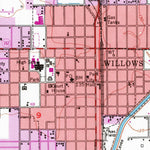 United States Geological Survey Willows, CA (1951, 24000-Scale) digital map