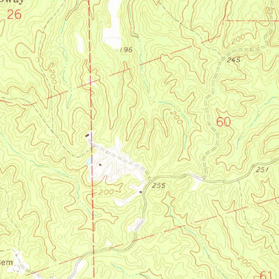 United States Geological Survey Willows, MS (1963, 24000-Scale) digital map