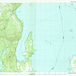 United States Geological Survey Willsboro Bay, VT-NY (1980, 25000-Scale) digital map