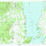 United States Geological Survey Willsboro, NY-VT (1980, 25000-Scale) digital map