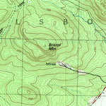 United States Geological Survey Willsboro, NY-VT (1980, 25000-Scale) digital map