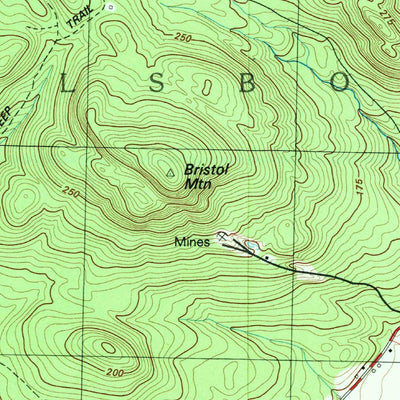United States Geological Survey Willsboro, NY-VT (1980, 25000-Scale) digital map
