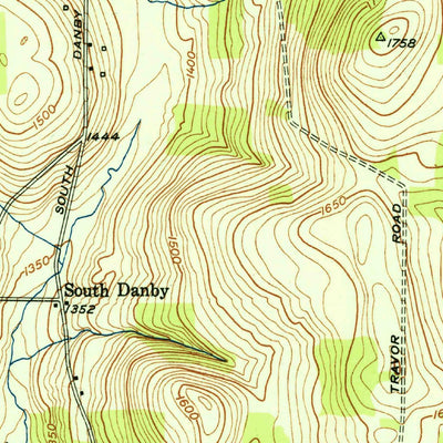 United States Geological Survey Willseyville, NY (1951, 24000-Scale) digital map