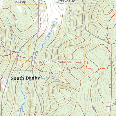 United States Geological Survey Willseyville, NY (2023, 24000-Scale) digital map