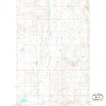 United States Geological Survey Willshaw Flats, MT (1986, 24000-Scale) digital map