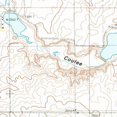 United States Geological Survey Willshaw Flats, MT (1986, 24000-Scale) digital map