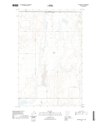United States Geological Survey Willshaw Flats, MT (2020, 24000-Scale) digital map