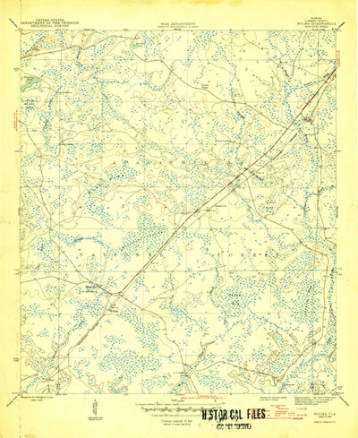 United States Geological Survey Wilma, FL (1946, 31680-Scale) digital map