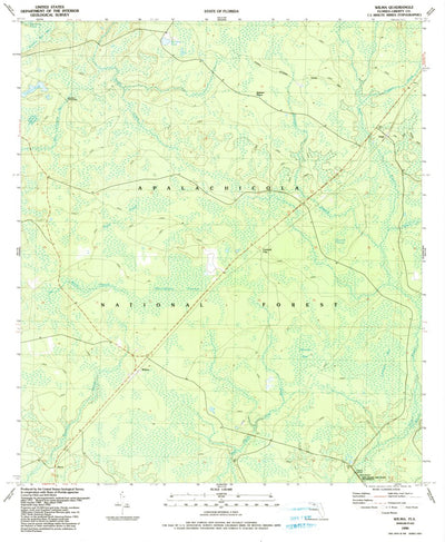 United States Geological Survey Wilma, FL (1990, 24000-Scale) digital map