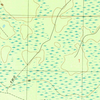 United States Geological Survey Wilma, FL (1990, 24000-Scale) digital map