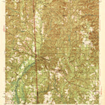 United States Geological Survey Wilmer, AL-MS (1944, 62500-Scale) digital map