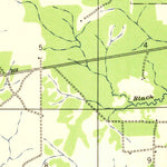 United States Geological Survey Wilmer, LA (1942, 31680-Scale) digital map