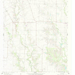 United States Geological Survey Wilmeth, TX (1961, 24000-Scale) digital map
