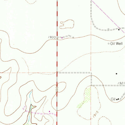 United States Geological Survey Wilmeth, TX (1961, 24000-Scale) digital map