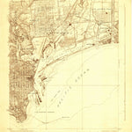 United States Geological Survey Wilmington, CA (1923, 24000-Scale) digital map