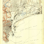 United States Geological Survey Wilmington, CA (1925, 24000-Scale) digital map