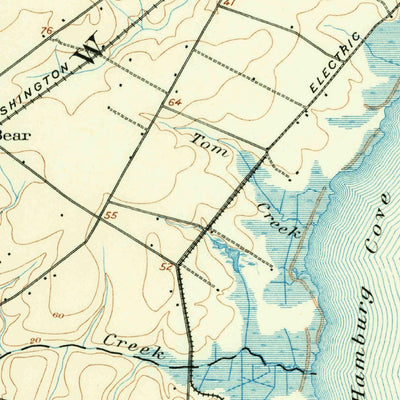 United States Geological Survey Wilmington, DE-NJ (1904, 62500-Scale) digital map