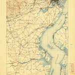 United States Geological Survey Wilmington, DE-NJ (1906, 62500-Scale) digital map