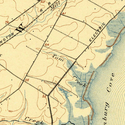 United States Geological Survey Wilmington, DE-NJ (1906, 62500-Scale) digital map