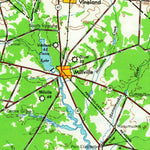 United States Geological Survey Wilmington, DE-NJ-PA-MD (1959, 250000-Scale) digital map