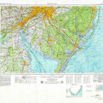 United States Geological Survey Wilmington, DE-NJ-PA-MD (1966, 250000-Scale) digital map