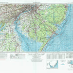 United States Geological Survey Wilmington, DE-NJ-PA-MD (1972, 250000-Scale) digital map