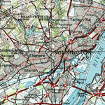 United States Geological Survey Wilmington, DE-NJ-PA-MD (1972, 250000-Scale) digital map