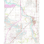 United States Geological Survey Wilmington, IL (1954, 24000-Scale) digital map
