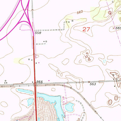 United States Geological Survey Wilmington, IL (1954, 24000-Scale) digital map