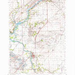United States Geological Survey Wilmington, IL (1954, 62500-Scale) digital map