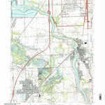 United States Geological Survey Wilmington, IL (1999, 24000-Scale) digital map