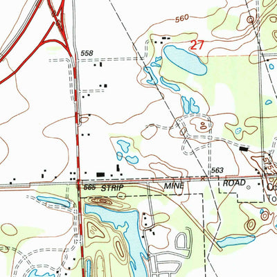 United States Geological Survey Wilmington, IL (1999, 24000-Scale) digital map