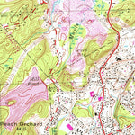 United States Geological Survey Wilmington, MA (1965, 25000-Scale) digital map