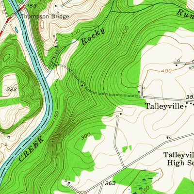 United States Geological Survey Wilmington North, DE-PA (1954, 24000-Scale) digital map