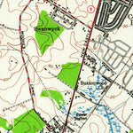 United States Geological Survey Wilmington South, DE-NJ (1948, 24000-Scale) digital map