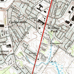 United States Geological Survey Wilmington South, DE-NJ (1993, 24000-Scale) digital map