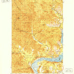 United States Geological Survey Wilmont Creek, WA (1950, 62500-Scale) digital map