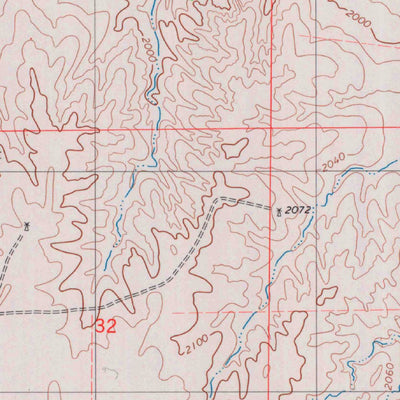 United States Geological Survey Wilmore, KS (1980, 24000-Scale) digital map