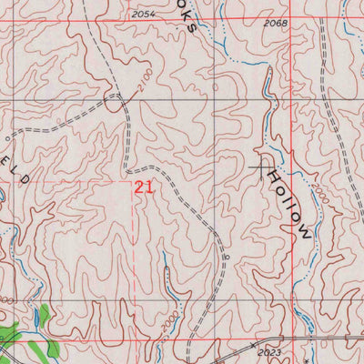 United States Geological Survey Wilmore, KS (1980, 24000-Scale) digital map