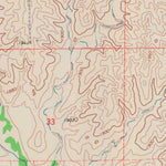 United States Geological Survey Wilmore SE, KS (1968, 24000-Scale) digital map