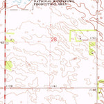United States Geological Survey Wilmot, SD-MN (1971, 24000-Scale) digital map
